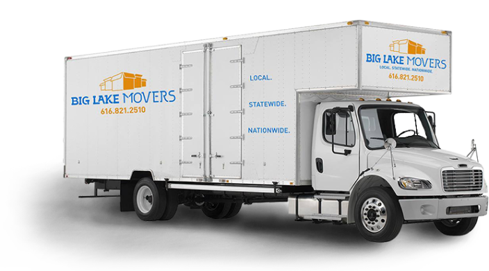 big lake movers moving truck