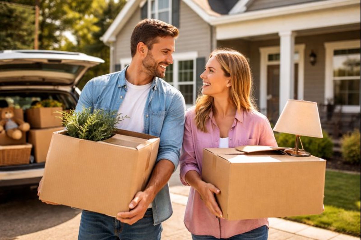 moving from apartment into a new home